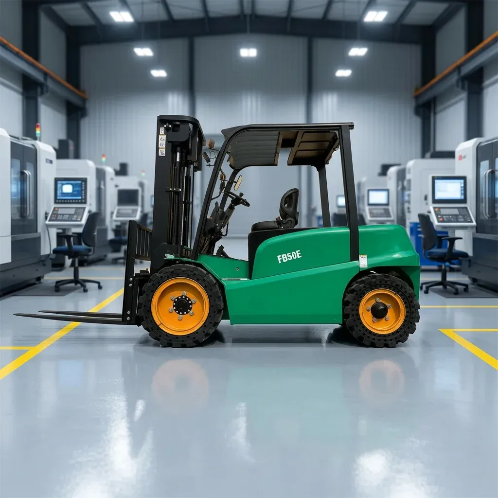FD50 5 Ton Electric Forklift with Lithium-Ion Battery photo 1