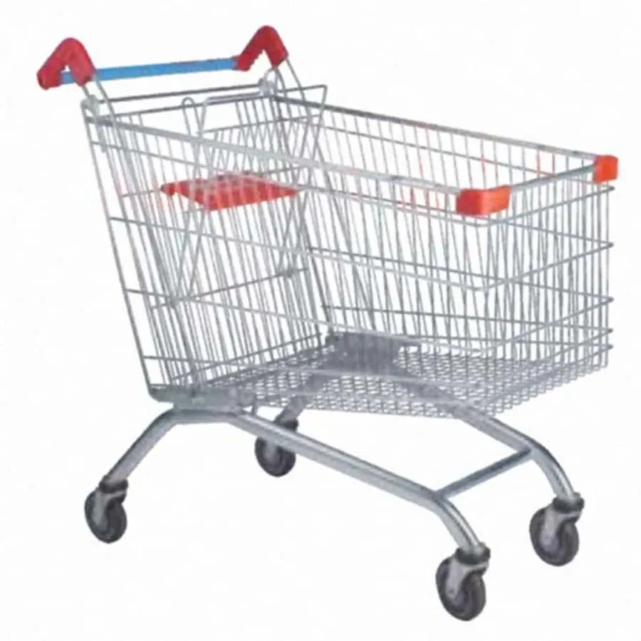 270L European Style Steel Shopping Trolley photo 2