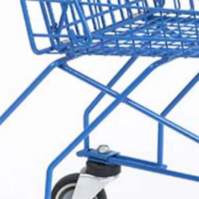Asian Style Shopping Trolley with Metal & PP Materials detail 3