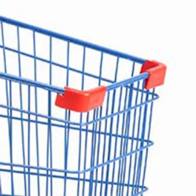 Asian Style Shopping Trolley with Metal & PP Materials detail 5