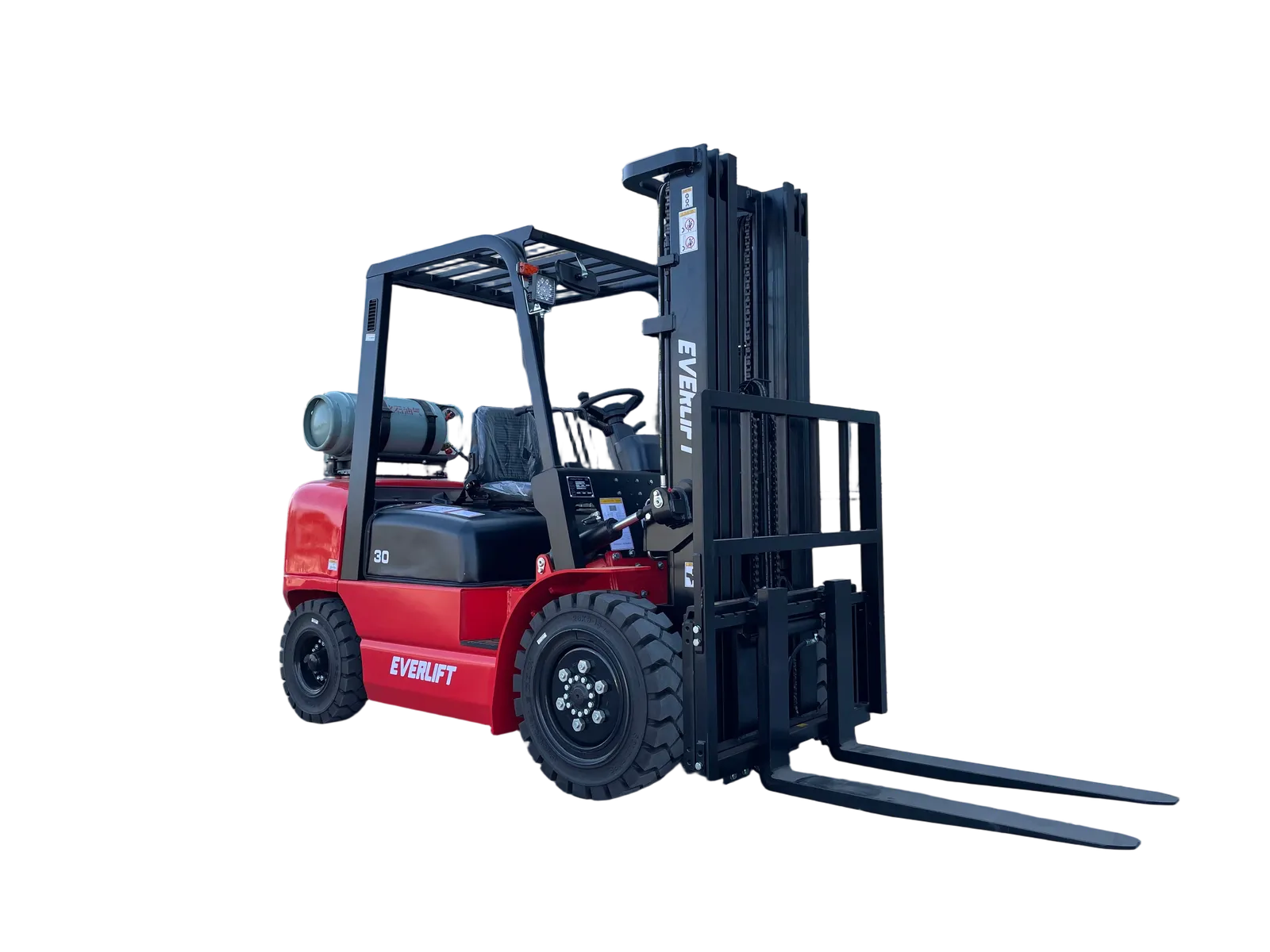 2T 2.5T 3T 3.5T LPG Forklift Truck with 3 Stage Mast 3m photo 1