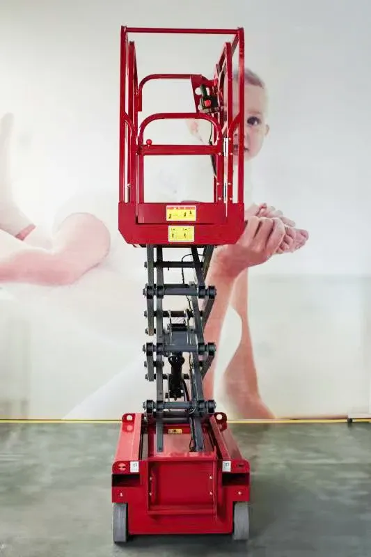 300 kg Lithium Battery Electric Scissor Lift 3m 3.9m 4.8m photo 2