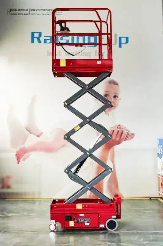 300 kg Lithium Battery Electric Scissor Lift 3m 3.9m 4.8m photo 4