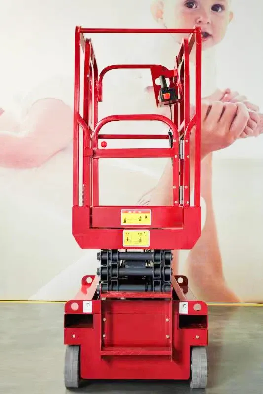 300 kg Lithium Battery Electric Scissor Lift 3m 3.9m 4.8m photo 6