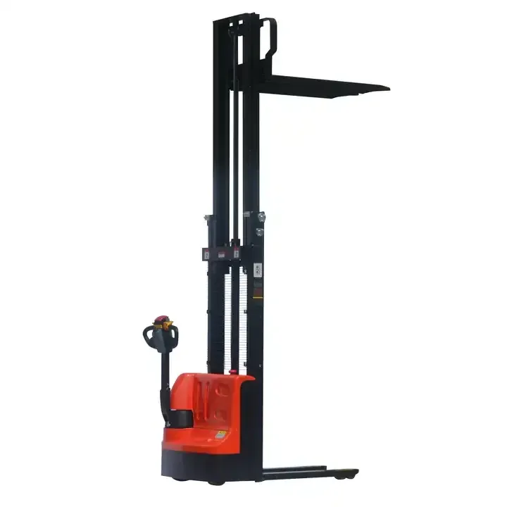 1.2 Ton 1.5 Ton Electric Pallet Stacker Seated Operation photo 1