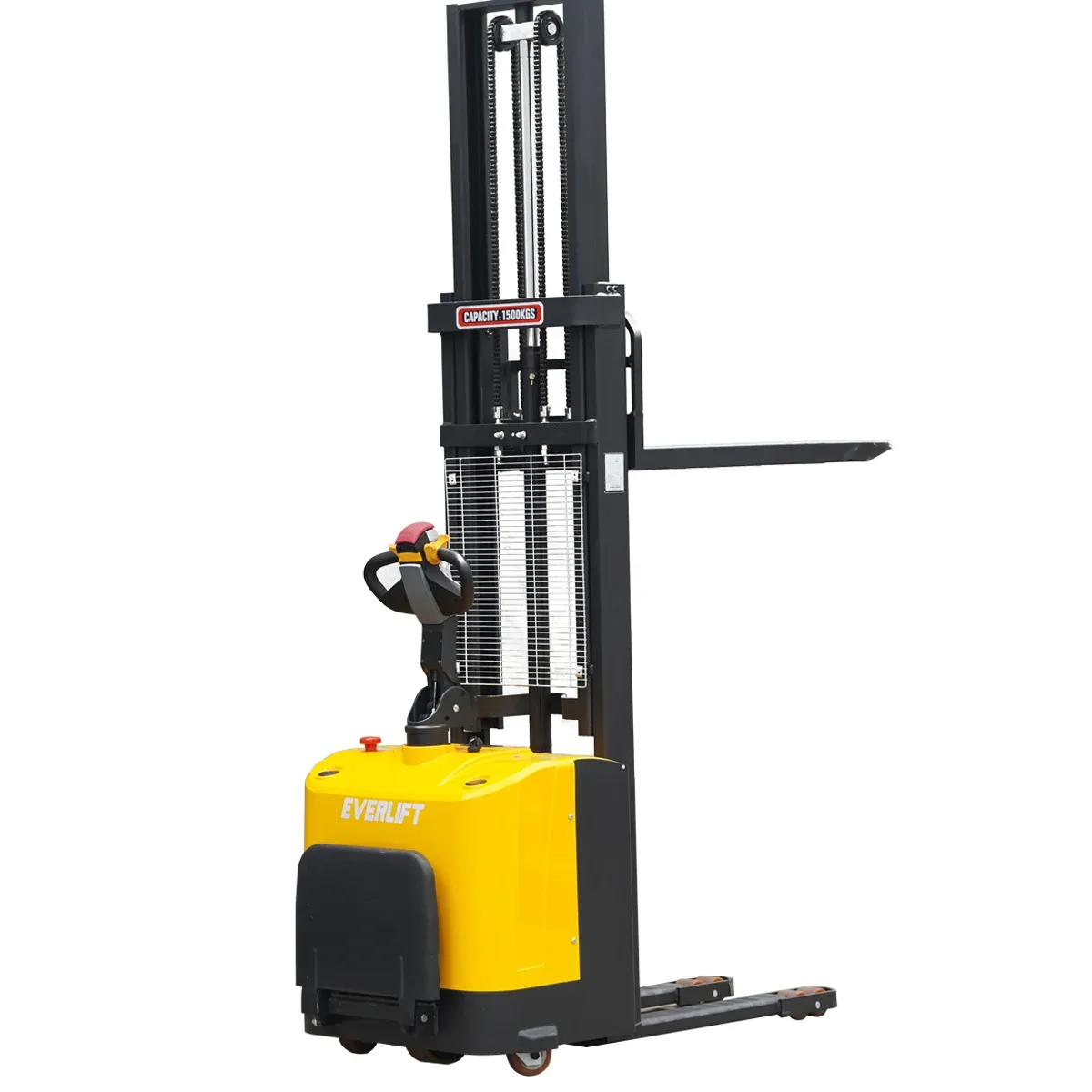 1.5T/2.0T Lithium Battery Powered Electric Stacker Truck photo 1