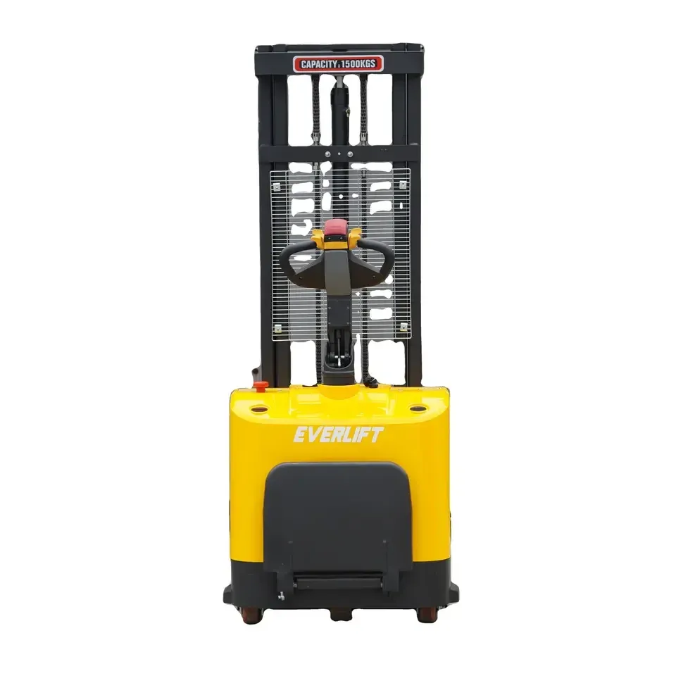 ELES-15F Stand on Electric Pallet Stacker 1.5Ton photo 1