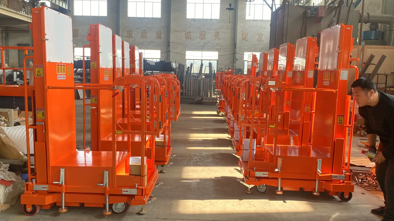 Order Picker Elevated Work Platform 3m 4m 4.5m 300 kg photo 6