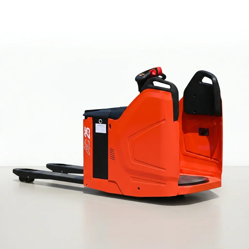 2 Ton Ride on Electric Pallet Truck With AC Drive System photo 1