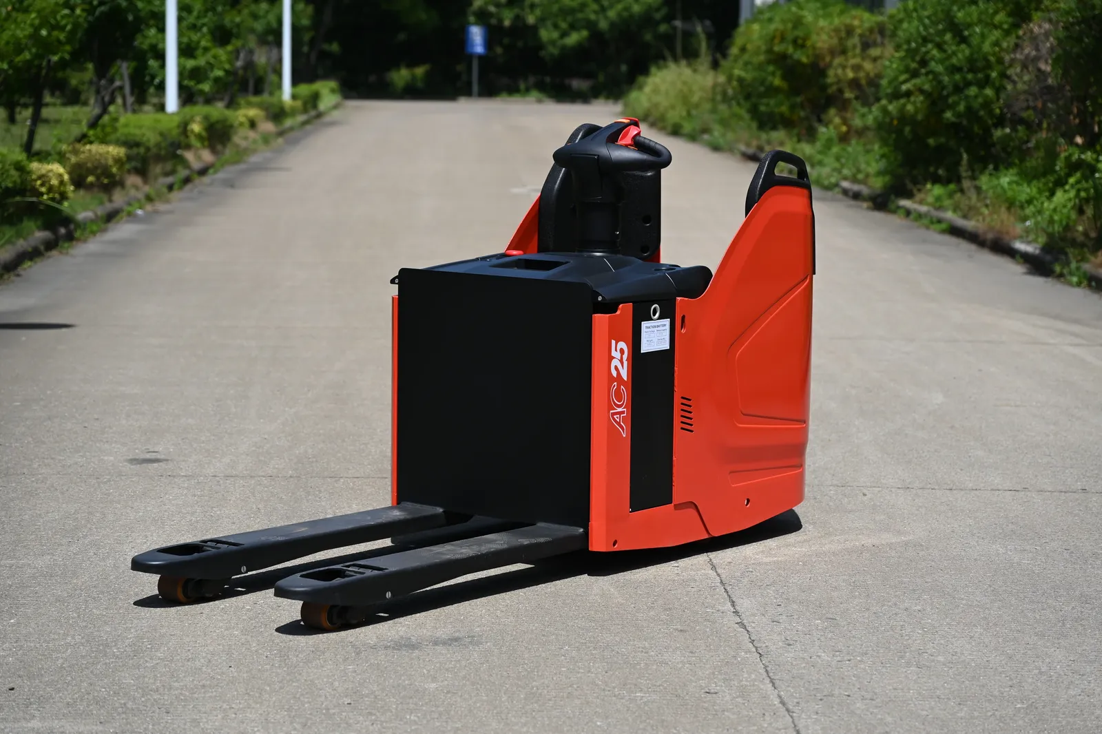 2 Ton Ride on Electric Pallet Truck With AC Drive System photo 3