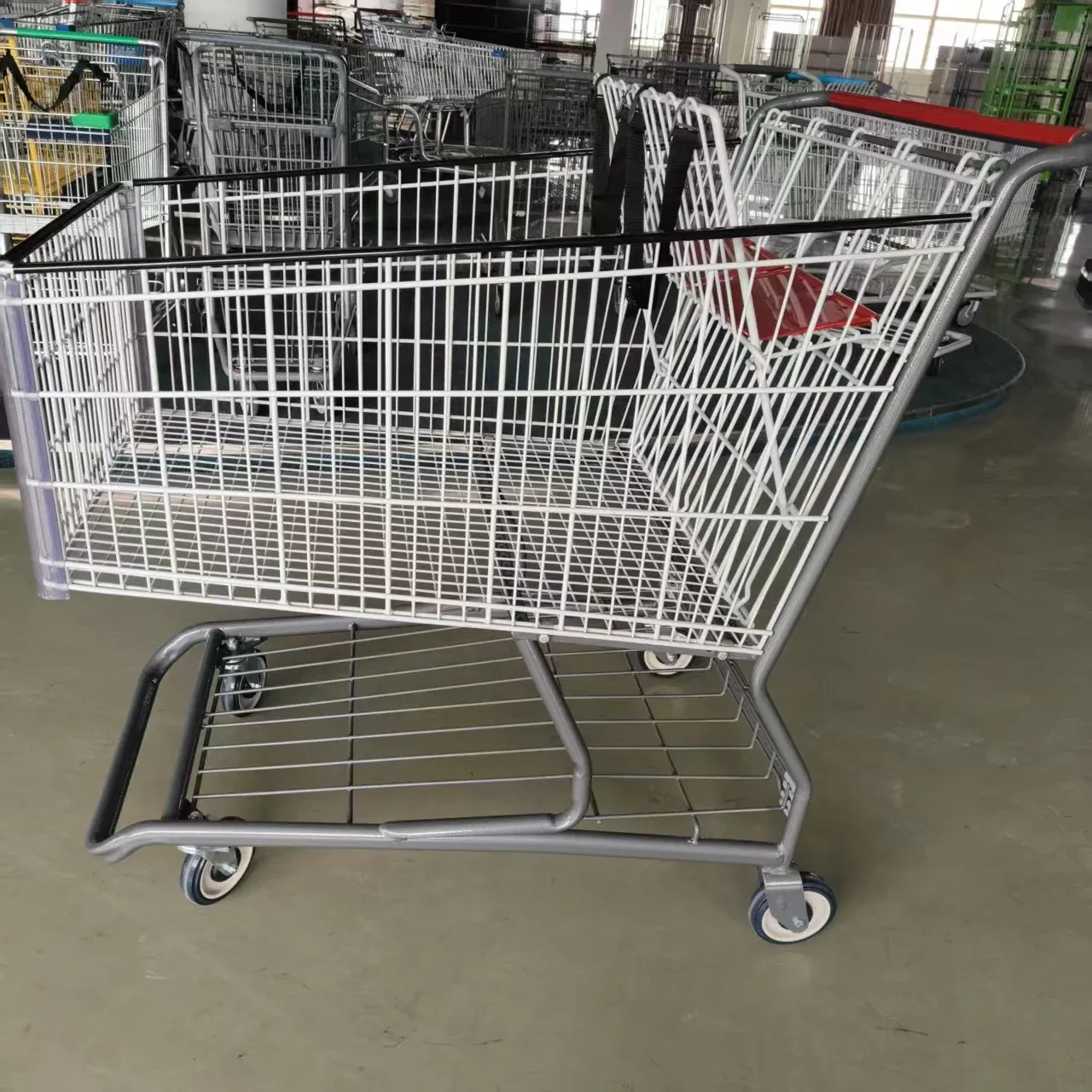 Convenience Store Grocery American Style 250L Shopping Trolley detail 1