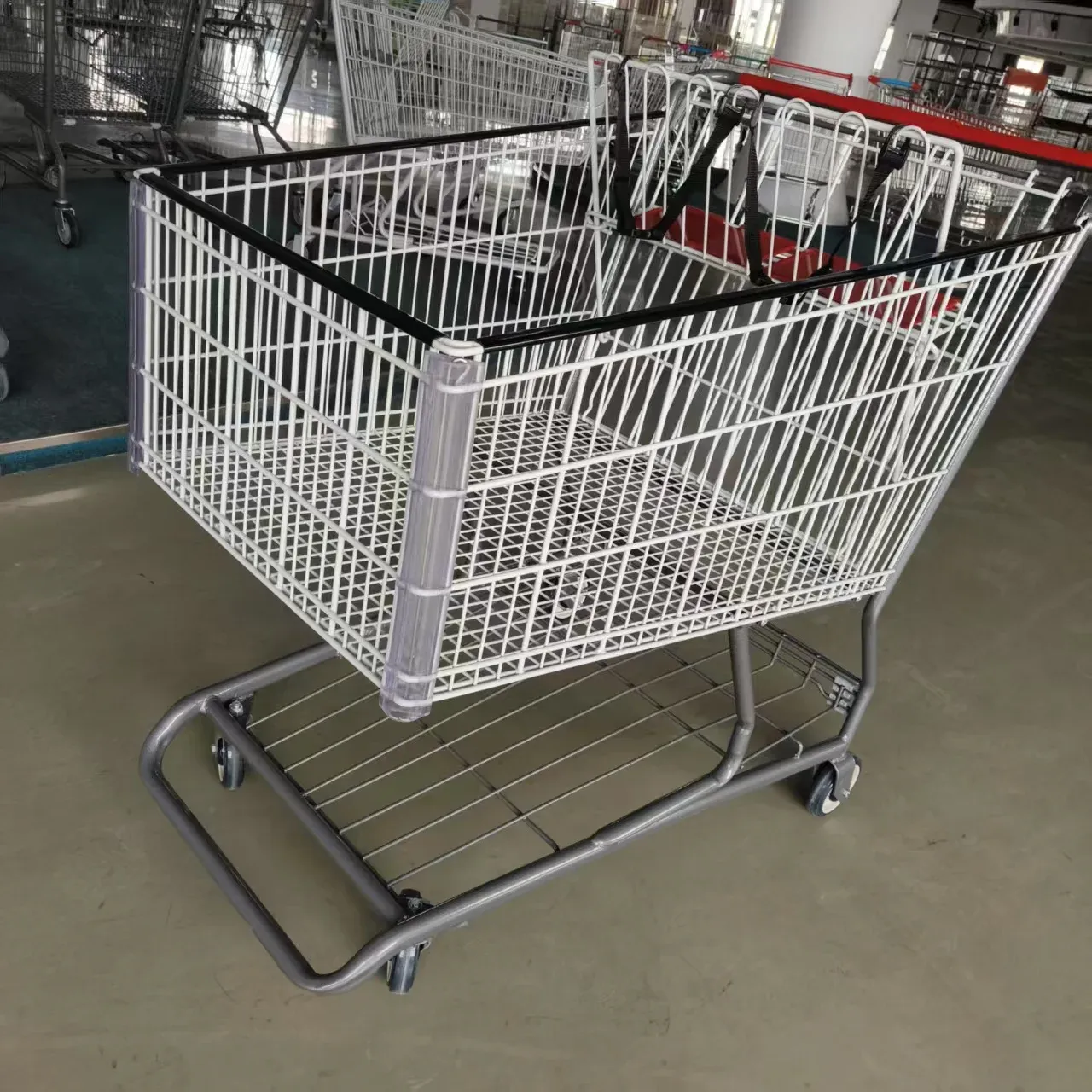 Convenience Store Grocery American Style 250L Shopping Trolley photo 2