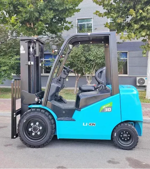3 Ton 5 Ton Electric Forklift Truck 4 Wheel Battery photo 5