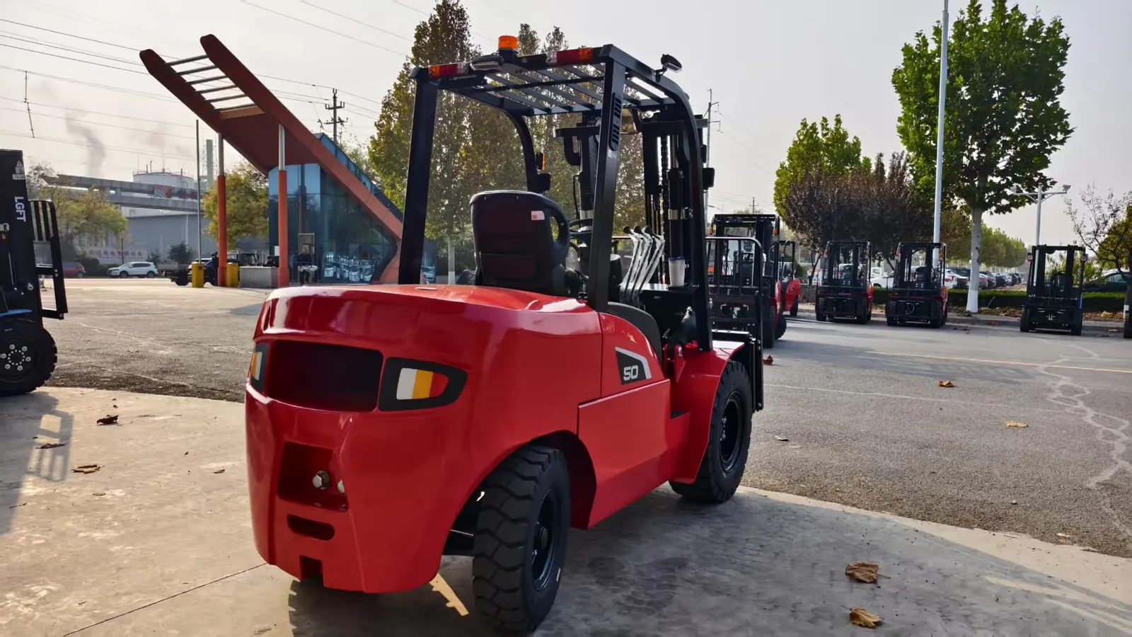 Heavy Duty 3 Ton 5 Ton Diesel Fork photo 5