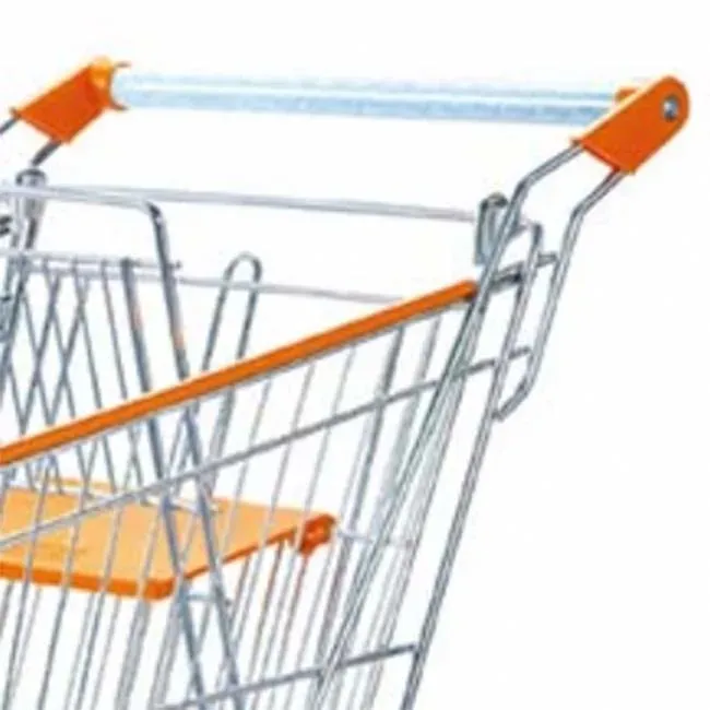 Commercial Metal Supermarket American Style 100L Shopping Trolleys photo 3