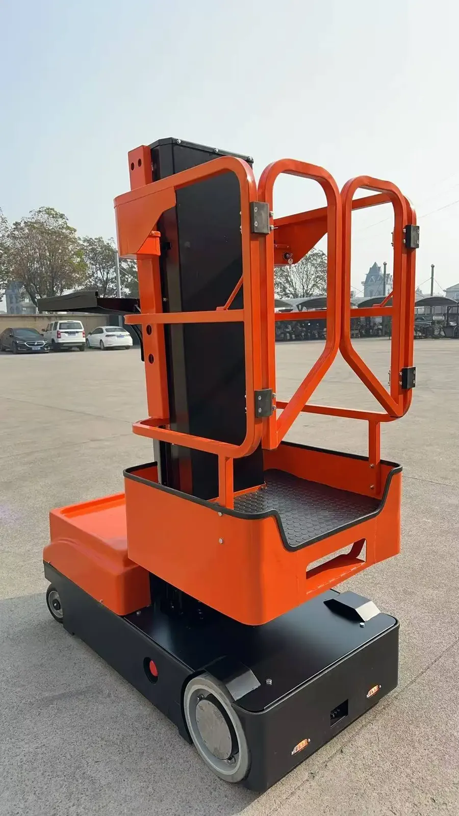 Electric Order Picker Man Lift Forklift 300 kg photo 5