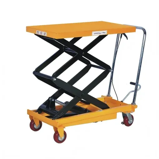 Moving Tool Folding Design Scissor Type Manual Hydraulic Lift photo 1