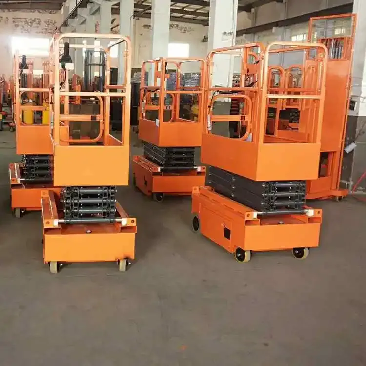 300 kg/200 kg Aerial Work Platform for Factory photo 4