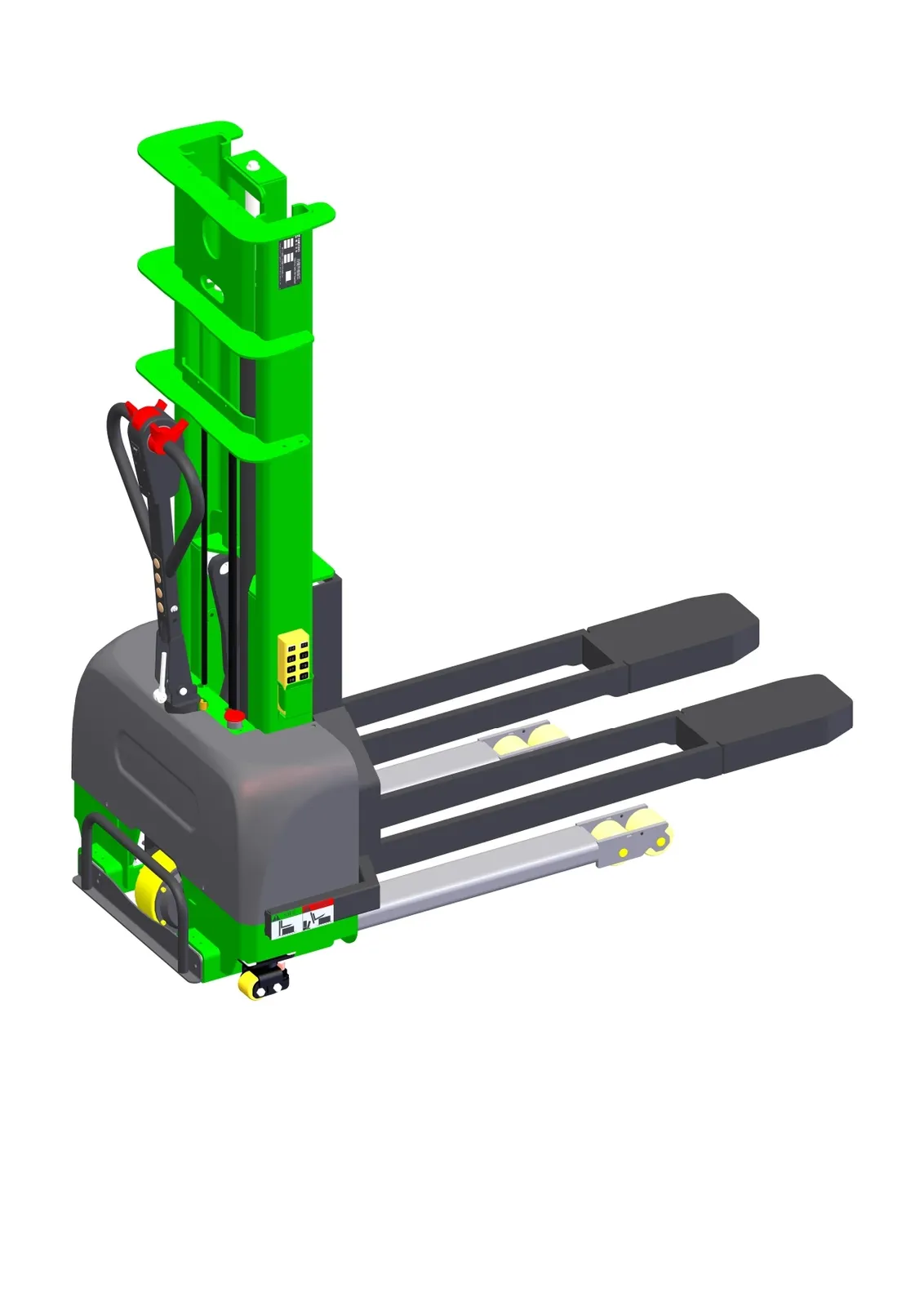 Electric Scissor Lift Pallet Stacker 1.5t detail 5