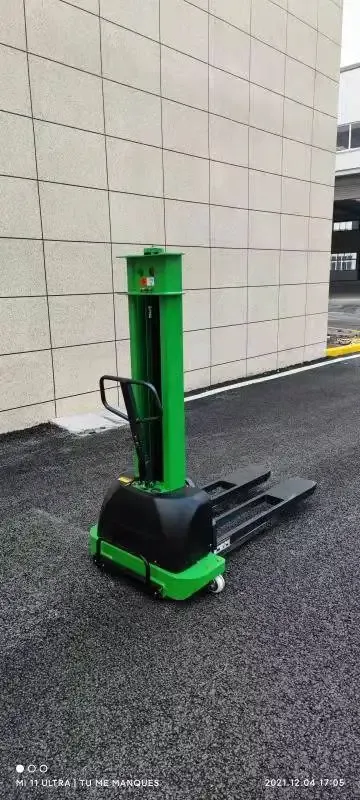 Semi Electric Pallet Stacker 1Ton detail 8