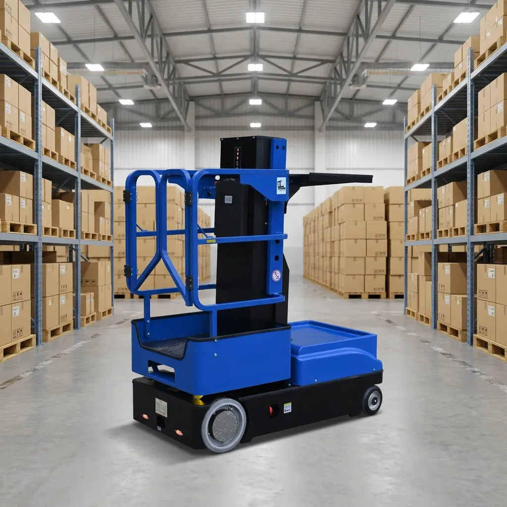 200 to 300 kg Electric Order Picker 3m 4m Platform Height photo 1