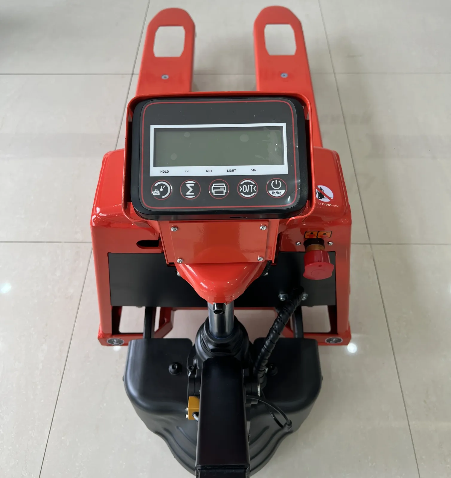Full Electric Scale Pallet Truck 2000 kg detail 7