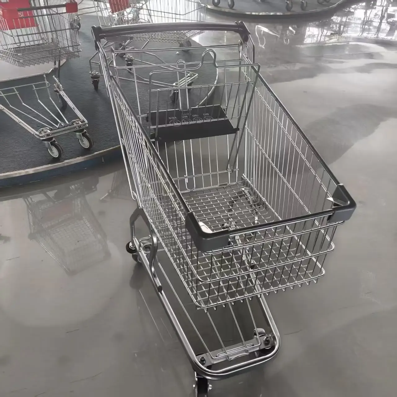 Handle Metal Large 150L German Style Capacity Shopping Trolley photo 4