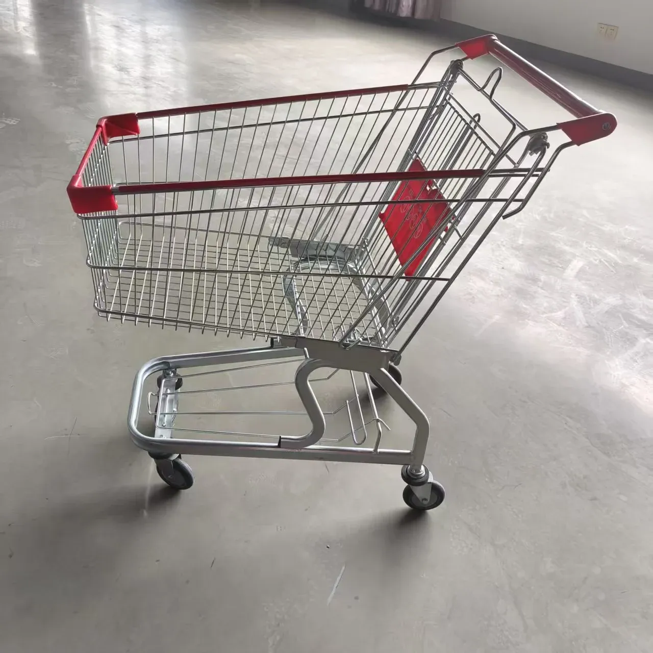 Plastic Trolley Supermarket German 100L photo 2