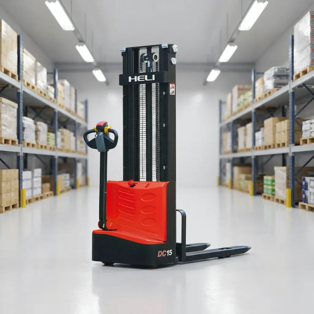 CDD15J Electric Stacker DC15 Electric Forklift 1.2T 1.5T (LPT-29516) photo 6