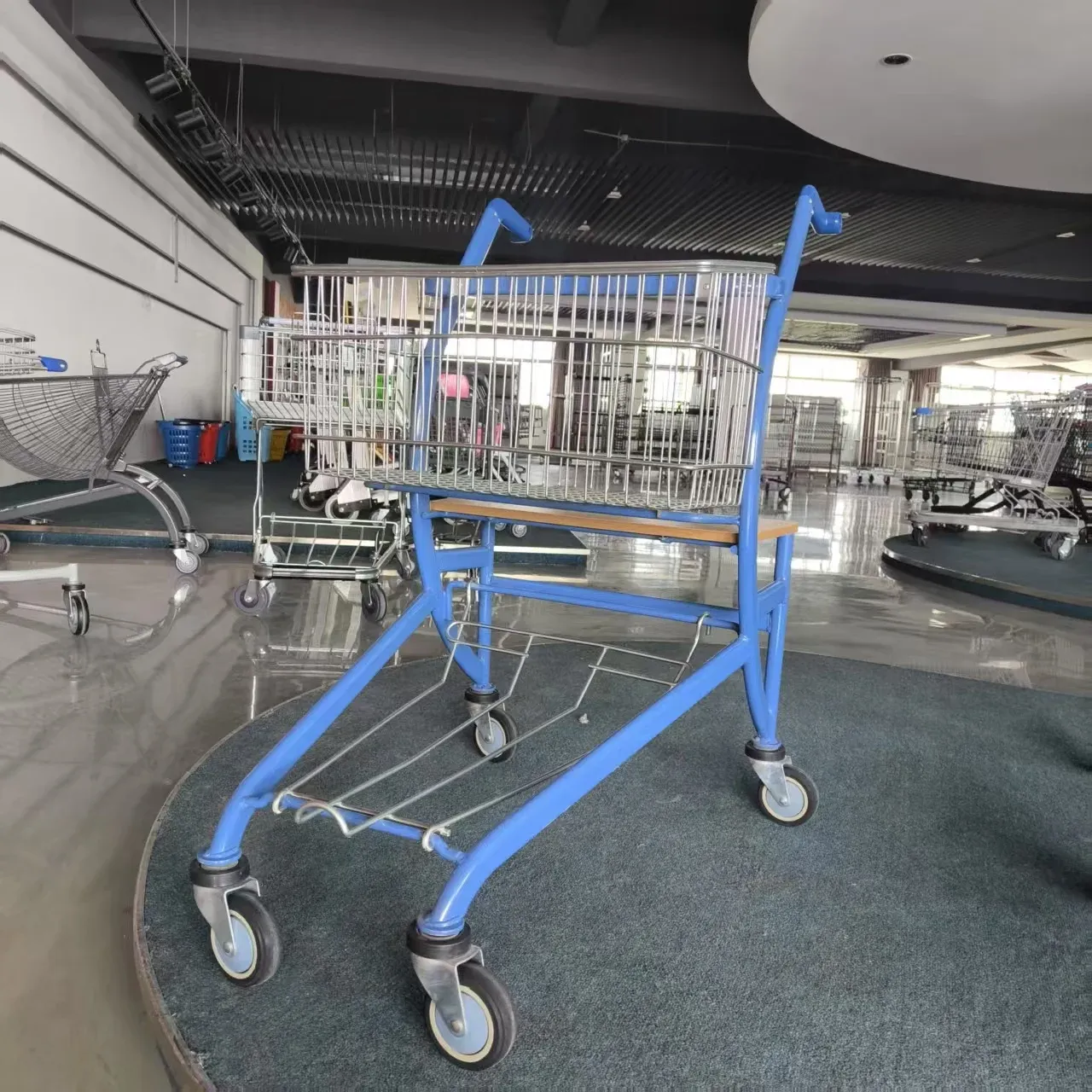 Hand Trolley for Children 6 Mesh Structure Unfolding detail 1