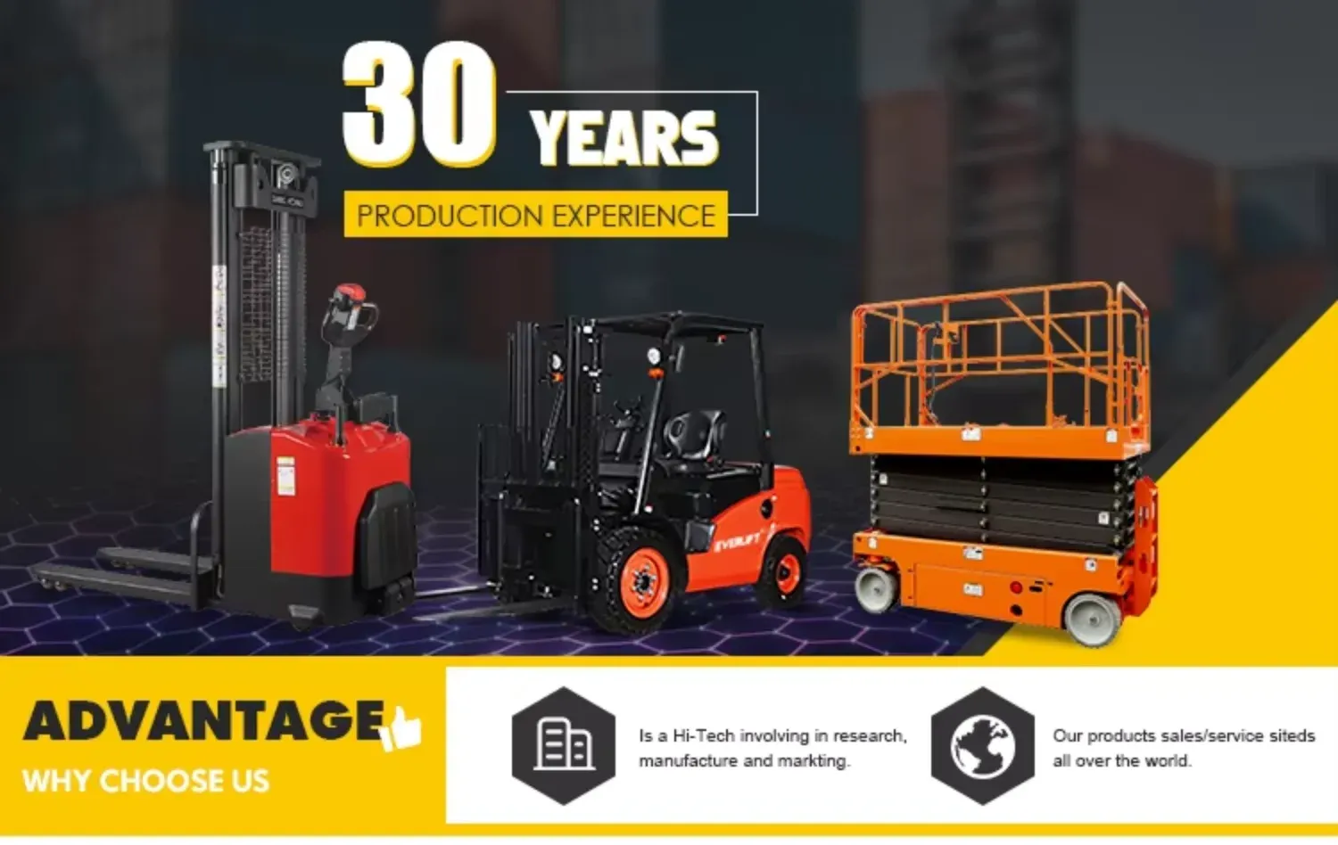 Vna Forklift Man up Electric 3 Way Turret Truck detail 6
