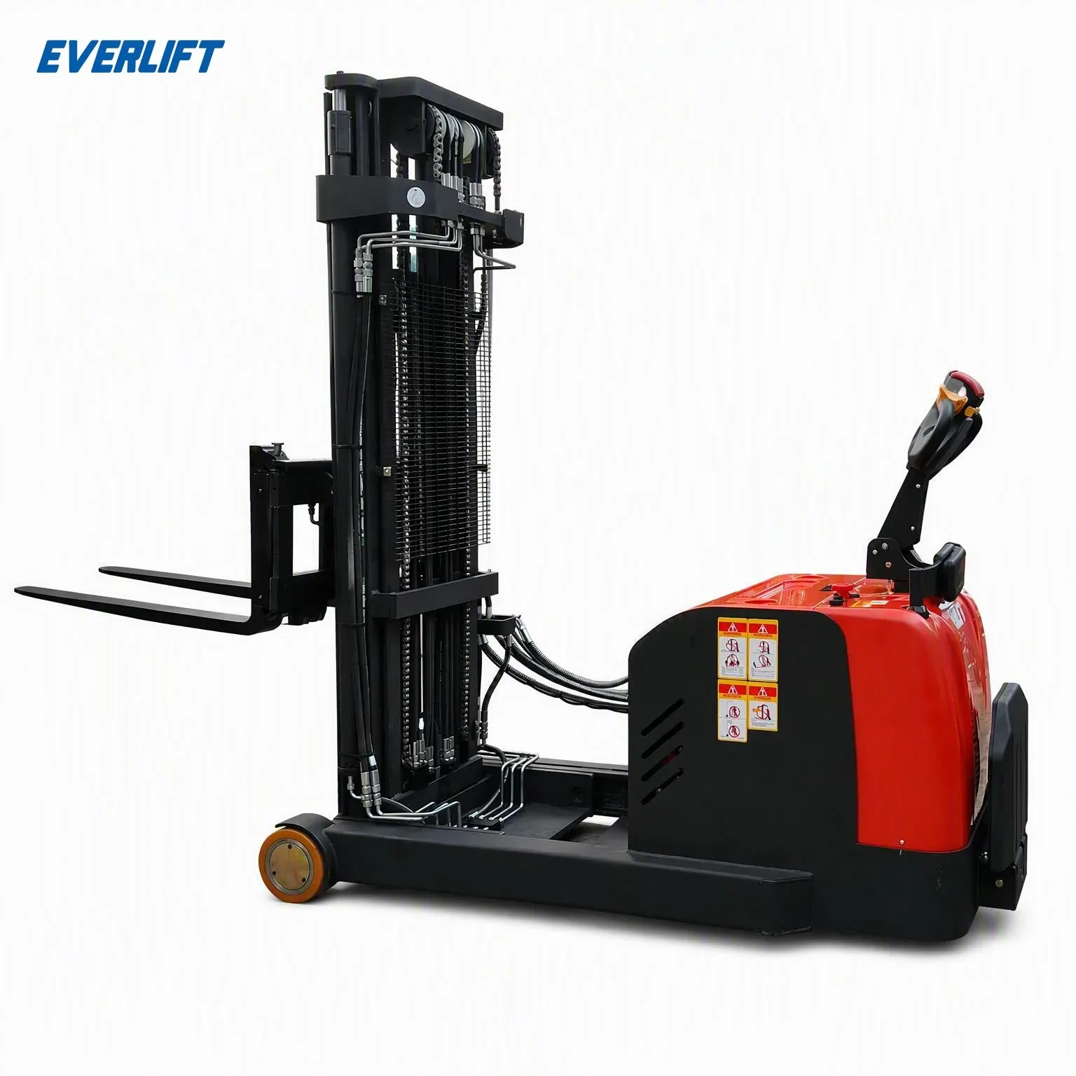 1500 kg Stand-on Reach Stacker DC 3.0kW Lift Motor EPS photo 1