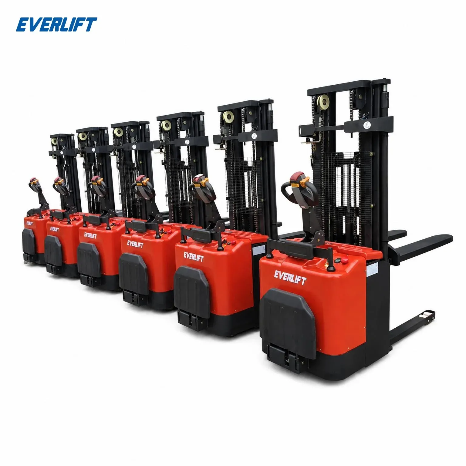 2000 kg Stand-on Walkie Stacker 48V/100Ah Maintenance-free photo 1