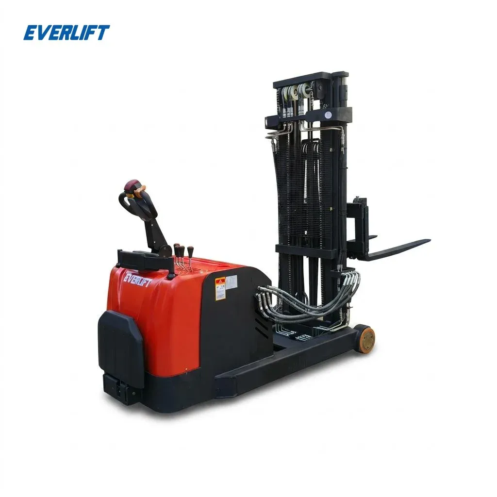 1500 kg Battery Reach Pallet Truck EPS Power Steering photo 1