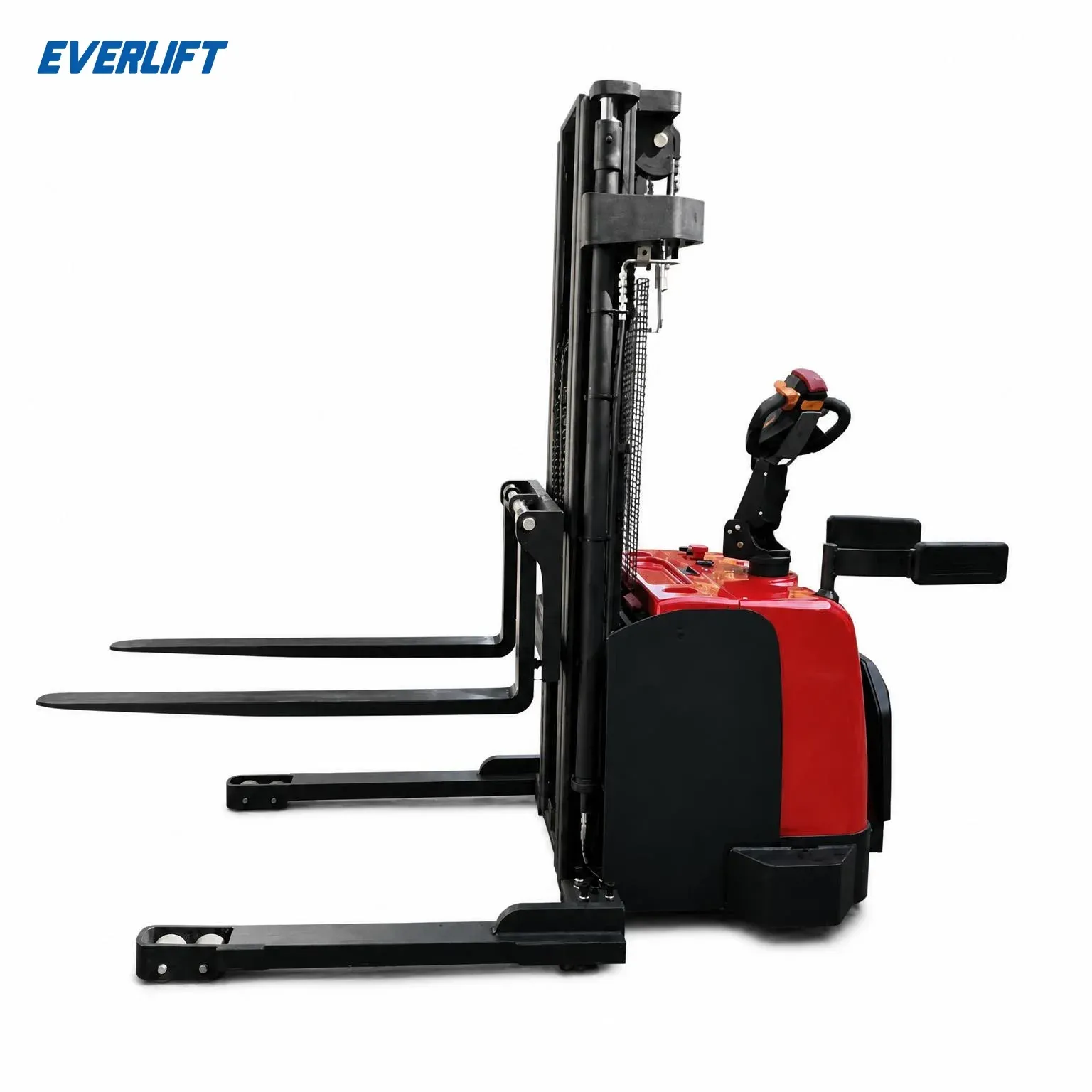 2 Ton Electric Heavy Stacker Wide-Leg Chassis 6000mm Lift photo 1