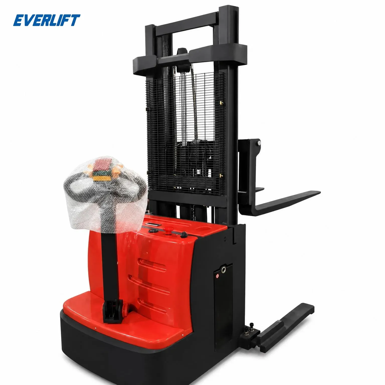 AC 1.5kW 2000 kg Triplex Mast Stacker 5-7% Gradeability photo 1