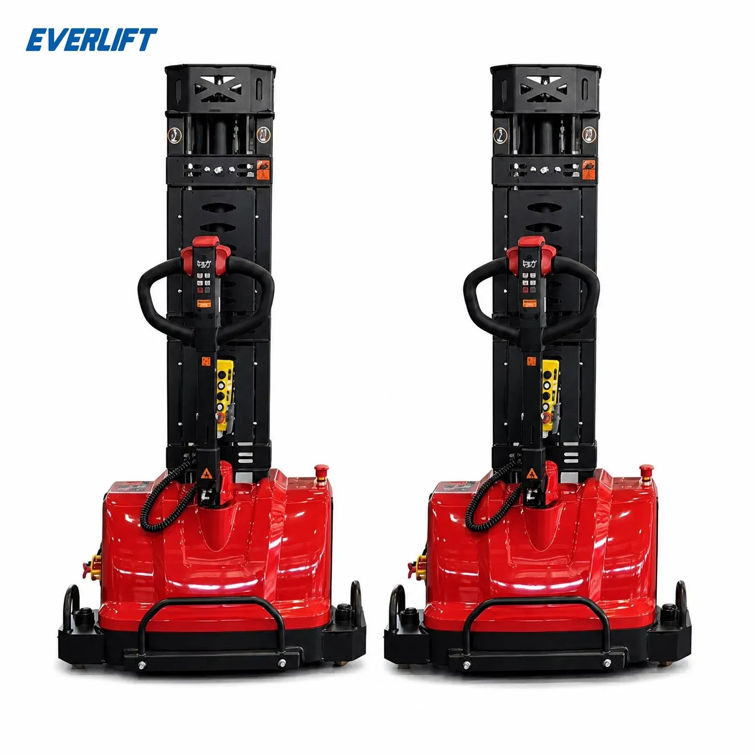 1500 kg Fully Electric Self-loading Pallet Stacker photo 1