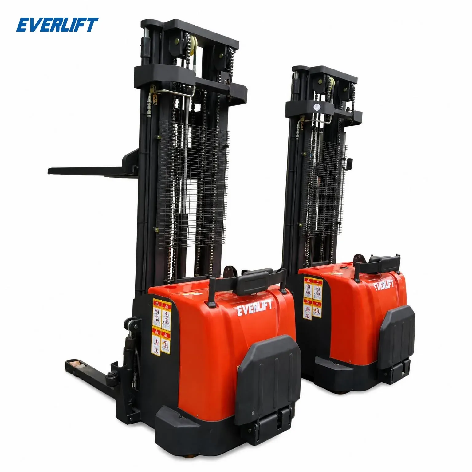 2000 kg Compact Leg Electric Stacker 3-Stage Mast 6000mm photo 1