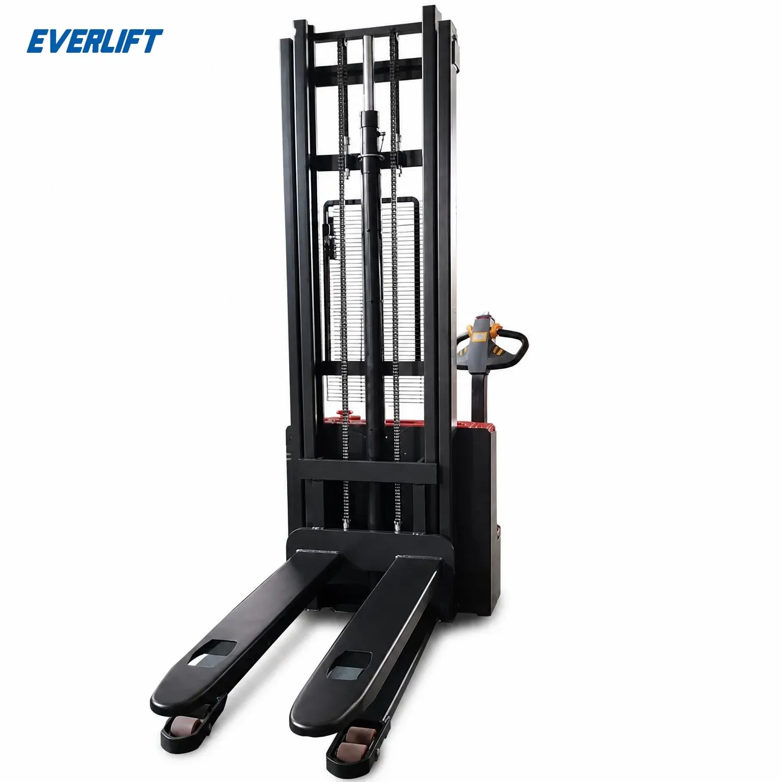 1200 kg Walkie Fork Over Pallet Stacker 3300mm Lift AC photo 1