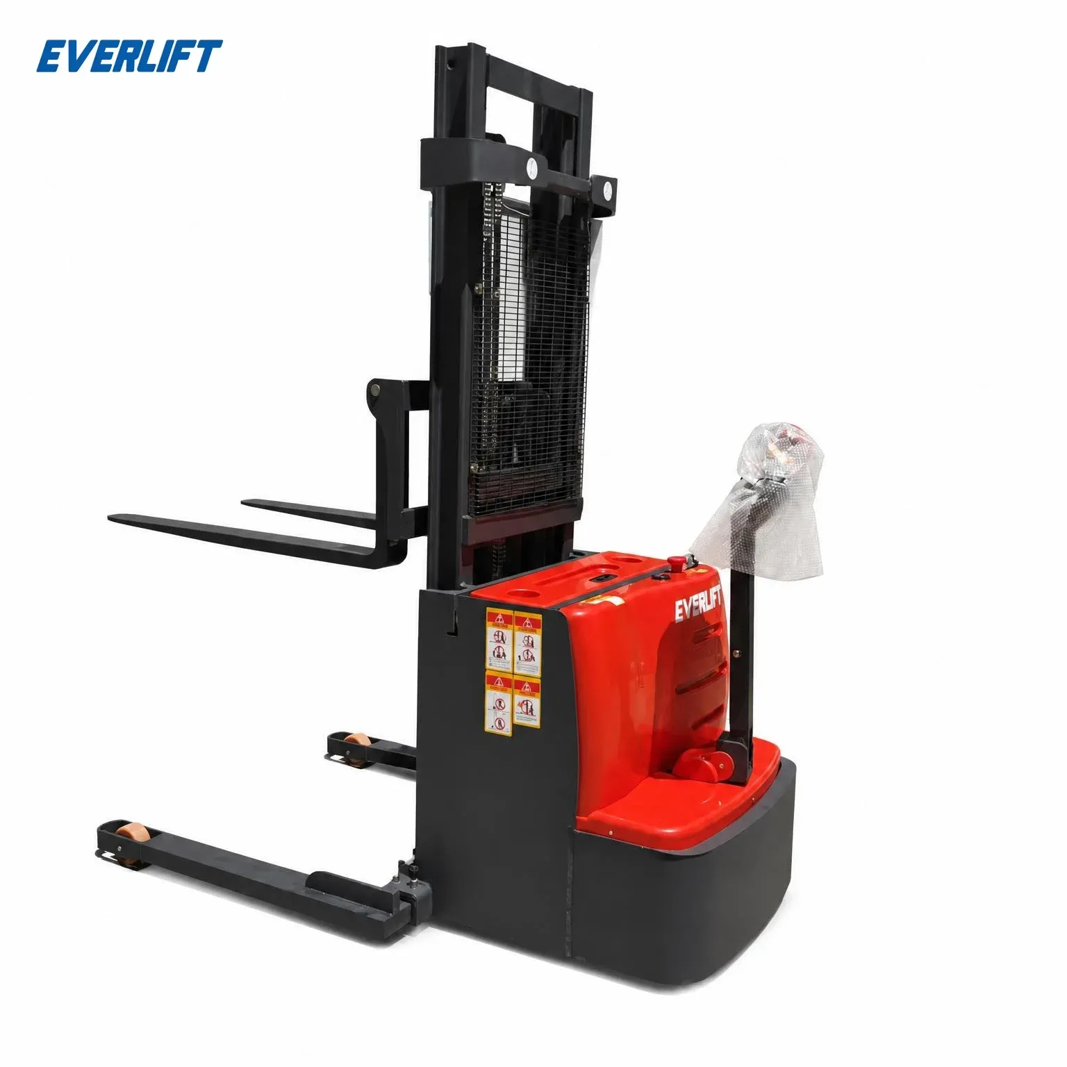 2000 kg Triplex Mast Electric Stacker 4500mm Lift Free photo 1