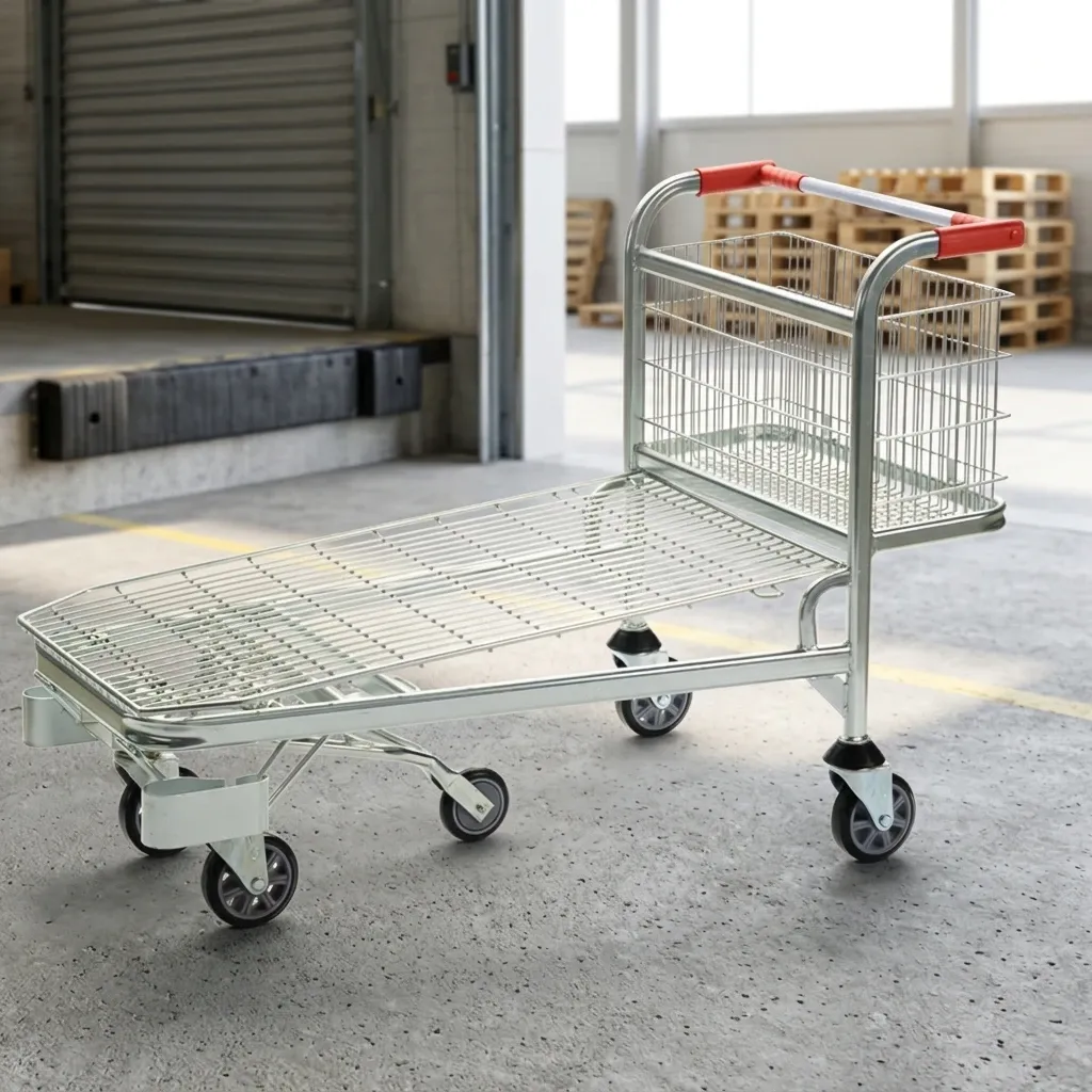 Logistic Warehouse Trolley with 500 kg