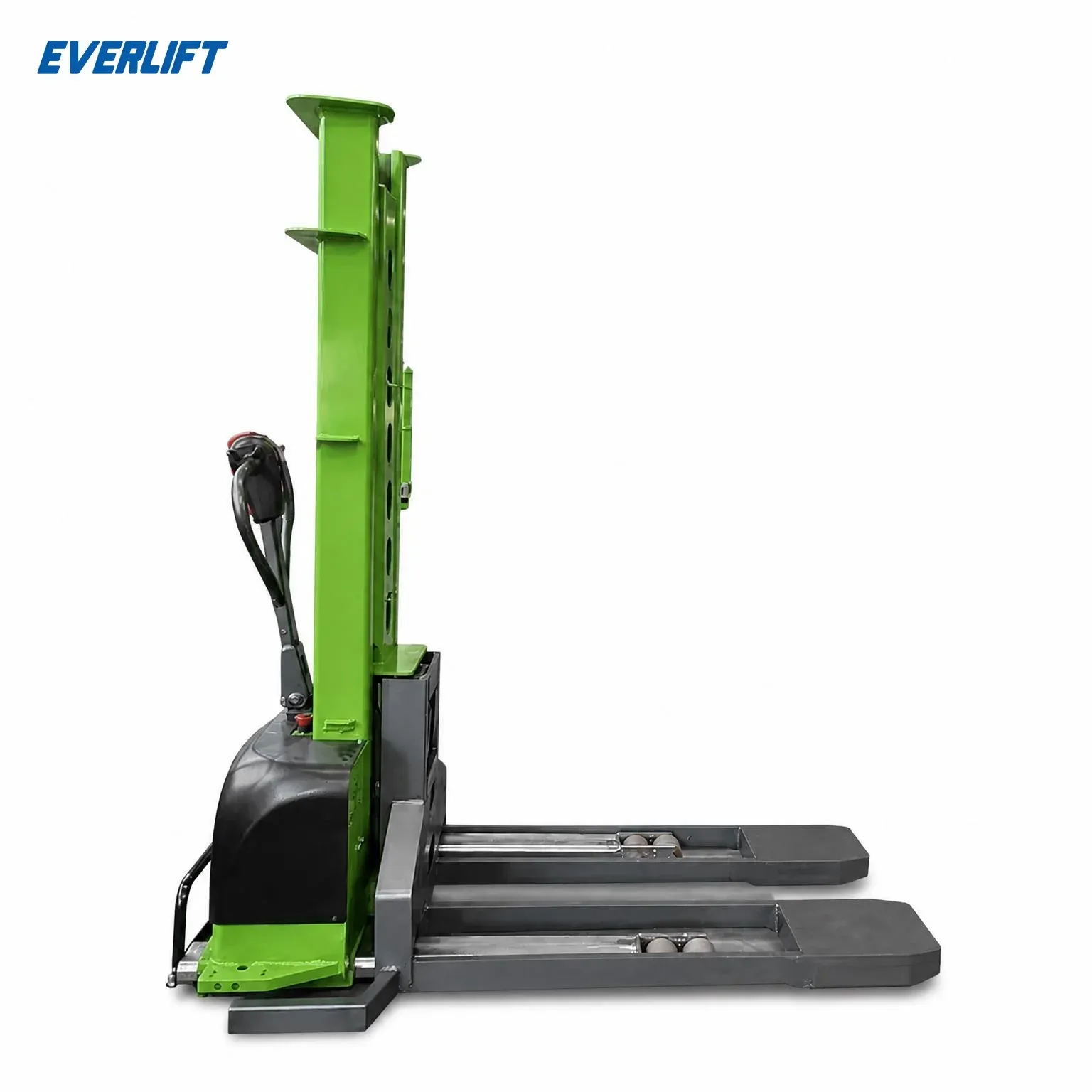 1000 kg Electric Self-Loading Stacker 48V 1600mm Height photo 1