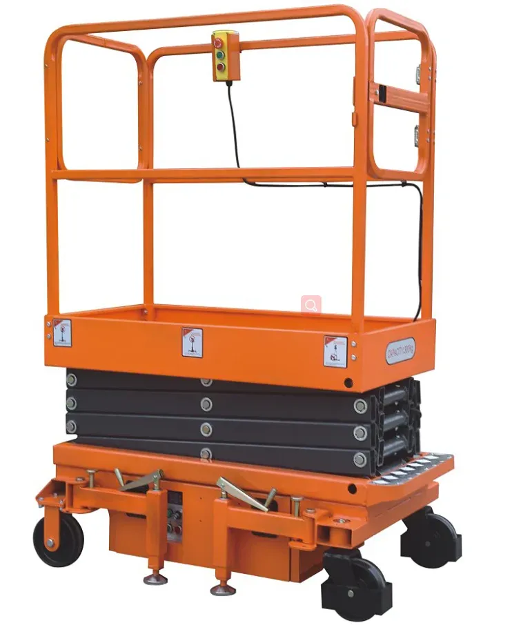 SJY0.3-3.9 Mobile Scissor Lift 300 kg detail 5