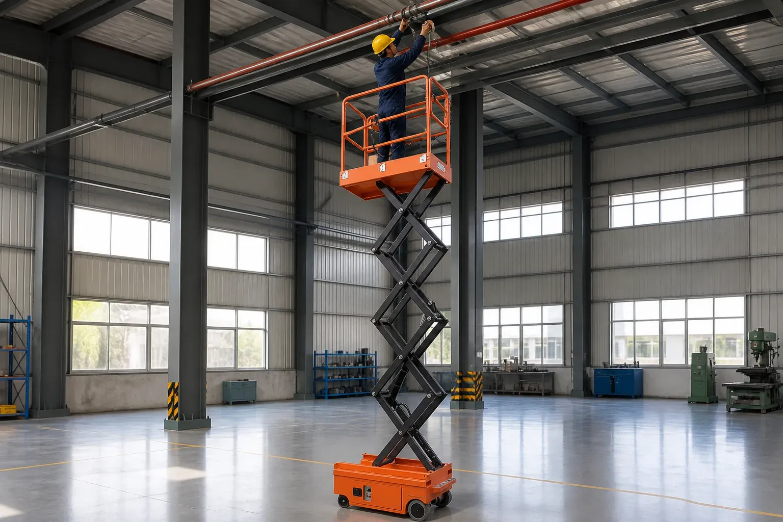 SJY0.3-3.9 Mobile Scissor Lift 300 kg photo 5