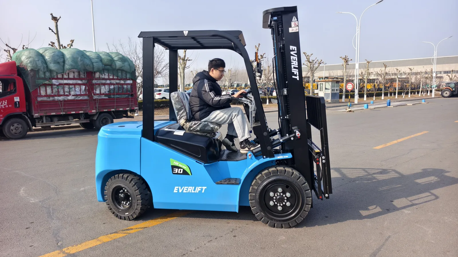 FB35 3.5 Ton Lithium Electric Forklift 80V AC detail 12