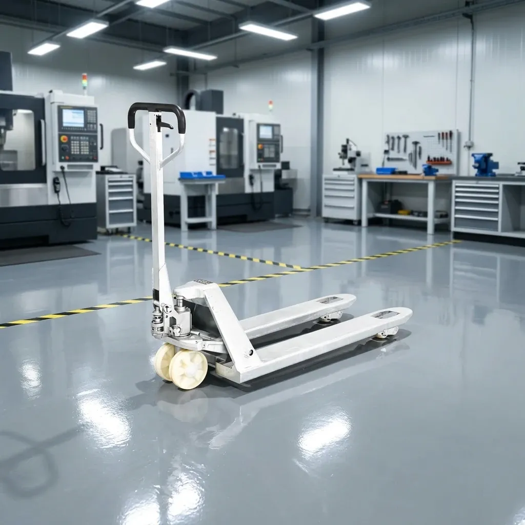 304 Stainless Steel Electric Pallet Truck Hand Pallet photo 1