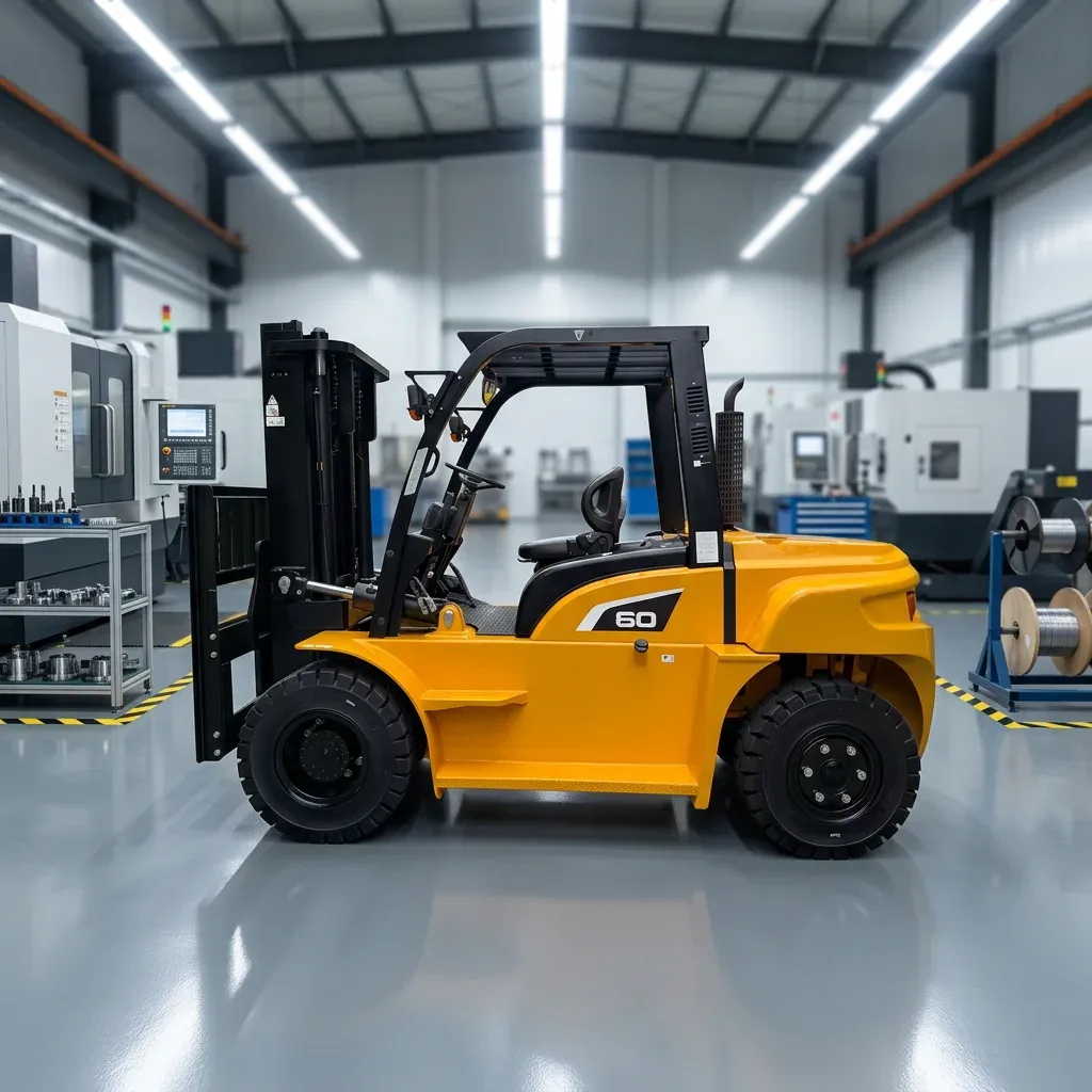 Diesel Forklift IC Forklift Truck Chinese Engine 3m 6m photo 1