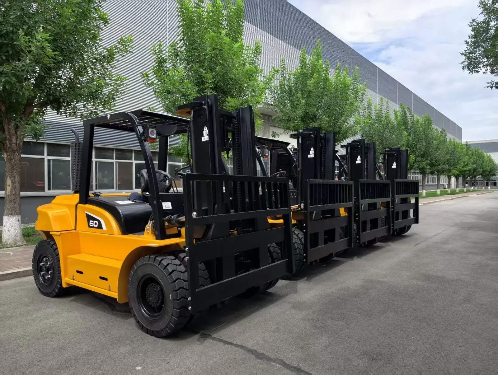 6 Ton Diesel Forklift Truck with ISUZU 6BG1 Engine 4.5m Triplex Mast 6t detail 5