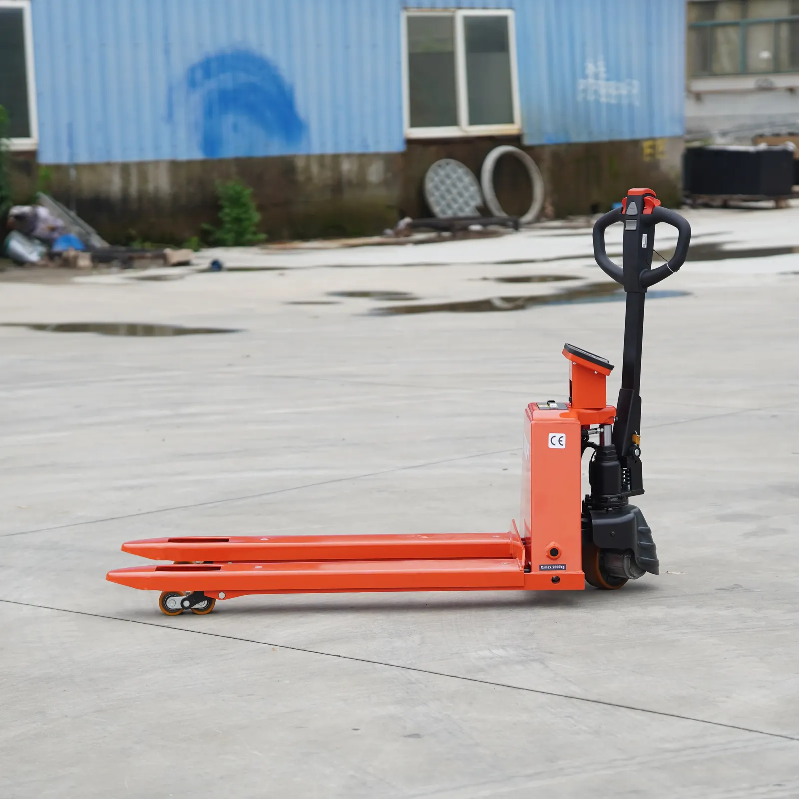 Electric Pallet Jack 4400lb Battery Operated Weighing detail 7