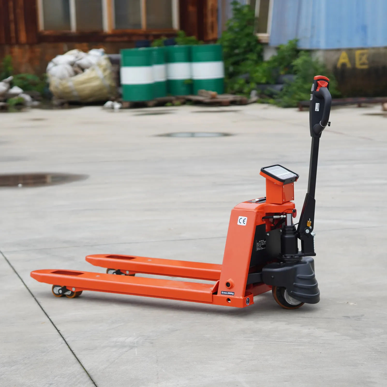 Electric Pallet Jack With Scale 2000 kg detail 5
